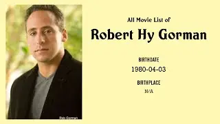 Robert Hy Gorman Movies list Robert Hy Gorman| Filmography of Robert Hy Gorman