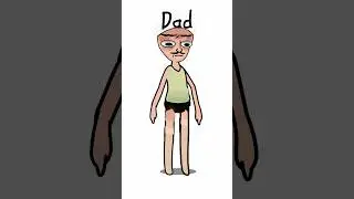 Making Dad from Bad Parenting in Gacha life 2 :D
