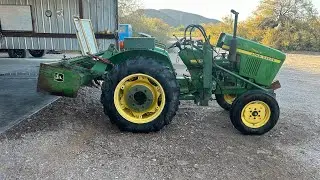 John Deere tractor split and engine pull (Part 1)