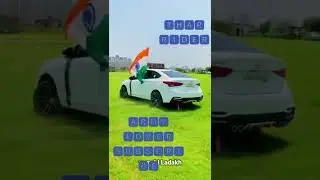 India flag for rolling Honda city car | flag rider Indian flag ride | flag lover | flag status