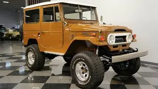 Toyota Land Cruiser FJ40 &ndash; Классическая икона бездорожья 4x4 #Toyota #classic