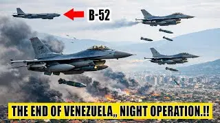 Caracas Shocked!! US Deploys B-52 Bombers and dozens F-16 Jets to Venezuela
