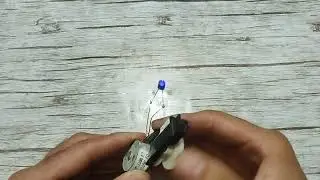 Generating 3.7 volts of electricity with a small dynamo. Making a generator.#diy #howtomake 