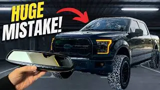 Установка зеркала Ford F150 Homelink прошла ужасно неправильно!!!