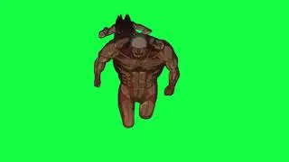 Reiner Titan Attack On Titan Green Screen