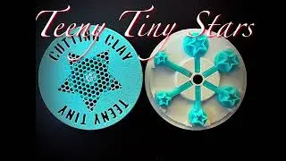 Teeny Tiny Star Cutters from Cutting Clay