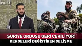 Suriye Ordusu Geri &Ccedil;ekiliyor! Dengeleri Değiştiren Gelişme #haber