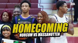 Carmelo Swinson Receives 1️⃣0️⃣0️⃣0️⃣ Point Ball in HOMETOWN!! Norcom vs Massanutten (H/L)