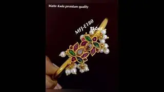bird style kada and chocker/ear rings