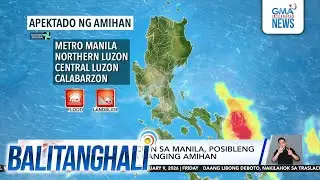 PAGASA - Traslacion sa Manila, posibleng ulanin dahil sa hanging amihan | Balitanghali