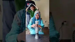 FIDIO KELUARGA KOCAK //  FUN GAME MENYUSUN GELAS // GAME SERU #FUNNY GAME #FUNGAME #SHORTS