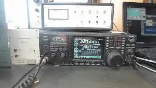OZ1LPR 10Ghz EME SSB Echo test