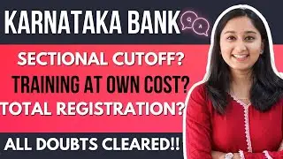 Karnataka Bank Ltd PO Notification 2023 | All Doubts Cleared | Must Watch