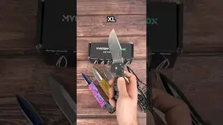 Wait for 100% damage 😳 #knife #knives #mysteryknives #knivesmysterybox