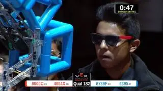 2015 VRC-MS Spir Q182 -  (8000C 8739F) 51-Spirit Div-VRC Middle School-VEX Worlds 2015