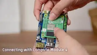 Mini Base Board (A) Designed For Raspberry Pi Compute Module 4 CM4