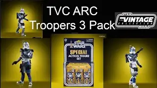 TVC ARC Troopers 3 Pack Reveals