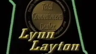 Lynn Layton Oldsmobile Cadillac Nissan (1993) Television Commercial -Huntsville, Alabama