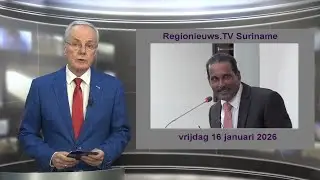 Regionieuws TV Suriname 16 januari  2026 ► Jogi: spanningen in coalitie ► VES 2026 beslissend ►