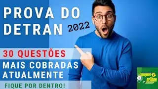 PROVA SIMULADA DO DETRAN MG 2022-COMO PASSAR, DICAS DE PROVA