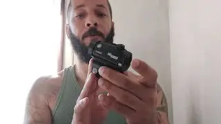 Colocando o red dot na minha réplica de airsoft.