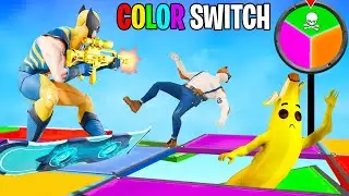 COLOR SWITCH MINIGAME um 500€ in Fortnite!
