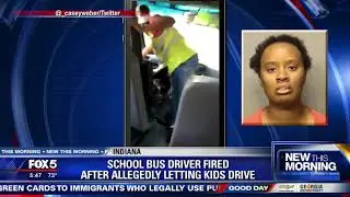 School bus driver fired