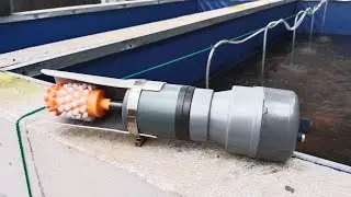 Alat pembersih sisik ikan elektrik DIY (fish scale remover electric)