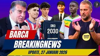 🔵🔴UPDATE BARCA TERBARU! Dilema Flick di UCL, Transfer Bek Gagal Total, & &euro;80 Juta Untuk Alvarez🔵🔴