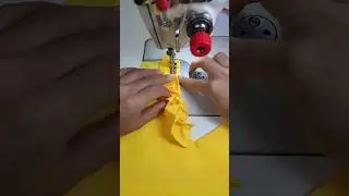 How to Sew a Perfect Ruffle V-Neckline 🧵 | Sewing Tutorial