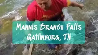 (WATCH BEFORE GOING) - Waterfall hike near Gatlinburg, TN - Mannis Branch Falls