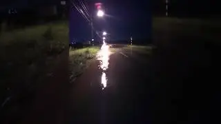 Video footage of the flooding up Caroni North bank road going to piarco