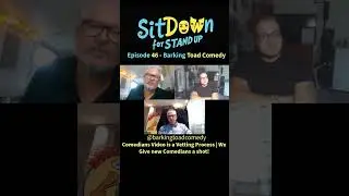 Comedians Video is a Vetting Process  We Give new Comedians a shot!