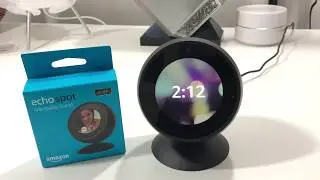 Amazon Echo Spot | Adjustable Stand Unboxing and Tour!