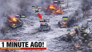 Russian T-72B3 Tanks Were Tracked by Drones - Then THIS Happened...