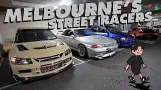 Hanging with the Street Racers of Melbourne! (50+ Cars!)