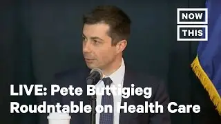 Pete Buttigeig Roundtable Discussion on Health Care in Greenville, South Carolina | LIVE | NowThis