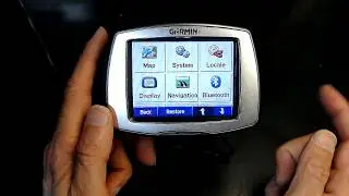 Tutorial on using Garmin StreetPilot C510, C520, C530, C550, and C580 GPS Navigation System