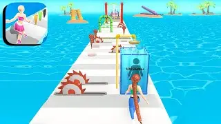 Wig Run ​- All Levels Gameplay Android,ios (Levels 22-23)