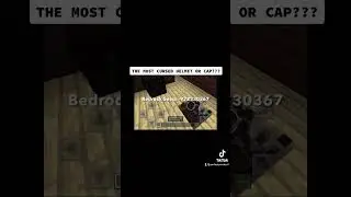 The most cursed helmet in Minecraft Bedrock!!!