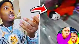 FunnyMike & Jaliyah | We Found Creepyman Hiding Under Our Daughter Londyn Bed