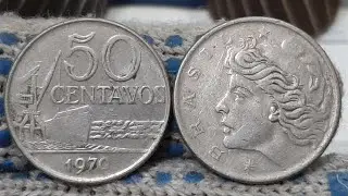 A coin worth a good amount of money: 50 cents, year 1970. Did you keep this one? Look at its valu...