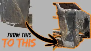 CRUSTY and RUSTY to SHINY and NEW - 1945 Chevy Cab Corner Repair and Beginner's Metal Work