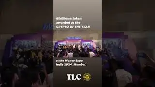 awarded by money EXPO to TLC is the best crypto project in India