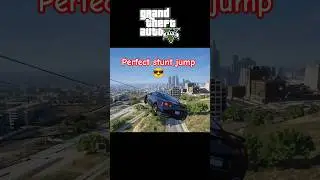 💥STUNT JUMPS in GTA V PT.356 🚀😱 #gta #gta5 #gtastunts