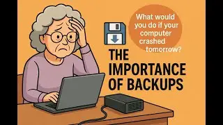 Back It Up !  Protect Your Data!   Another Tech Tip from StuTech
