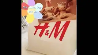 Gifts and Goodie Bag🎁🛍❣ Thank you so much💓 #H&M