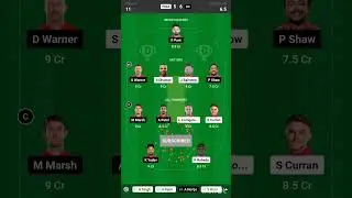 PBKS vs DC Dream11 Prediction | PBKS vs DC Dream11 Team | Dream11 | IPL 2024 Match - 2 Prediction