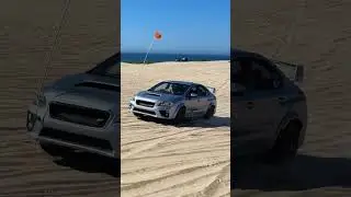 Struttin' in the sand #subaru #cars #subaruwrxsti #silverlakesanddunes #funny #cars