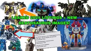 LEAKED Transformers 2024 NEW OPTIMUS, MPM BRAWL, CANNONBALL, Haslab Deathsaurus NEW Images + MORE!!!